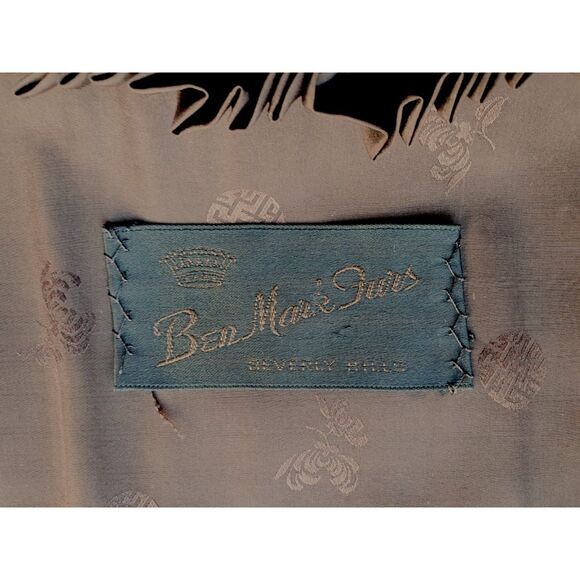 Vintage Dark Brown Mink Coat -Large - Picture 9 of 11